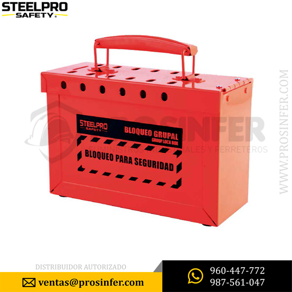 caja-de-bloqueo-grupal-steelpro-roja