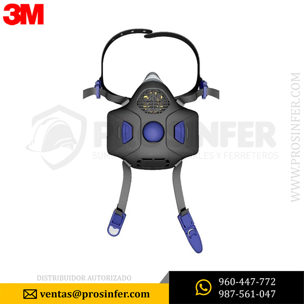 Respirador Media Cara 3M HF-802