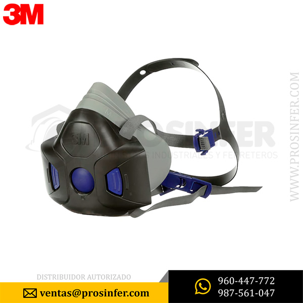 Respirador Media Cara 3M HF-802