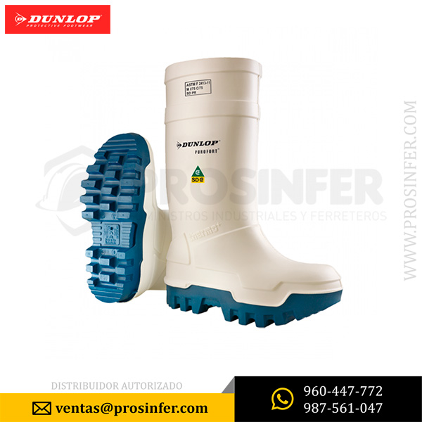 Bota Purofort Thermo+ Full Safety Blanco Dunlop