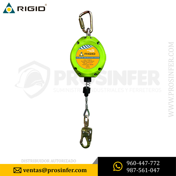 Bloque Retractil N-9420-33 / 10 m (33 ft) de Cable Rigid