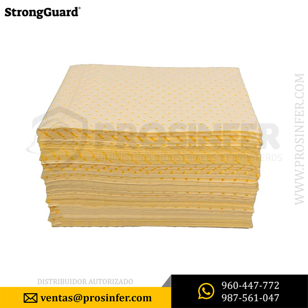 Paño Absorbente Químico 40x50cm StrongGuard