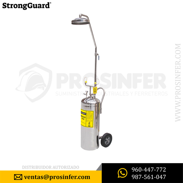 Ducha Lavaojos Portátil con Carga de Aire BD-570A StrongGuard