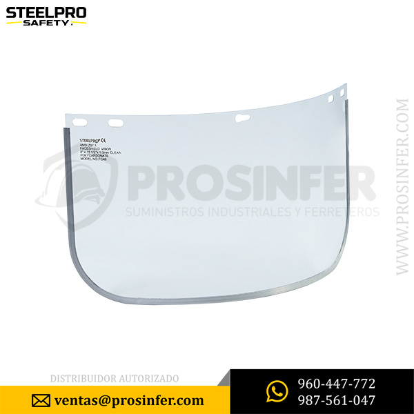 Visor Facial de Policarbonato CF612 Steelpro