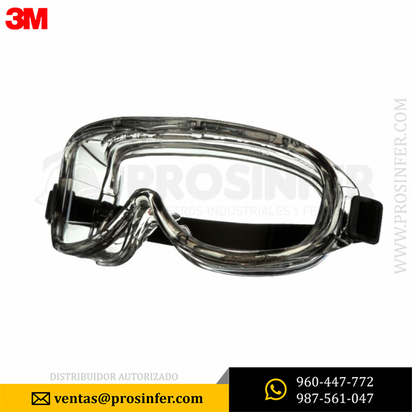 Prosinfer - Seguridad IndustrialGafa Goggle 3M para Químicos Gafa Goggle 3M para Químicos
