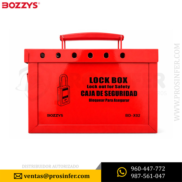 Caja Bloqueo Grupal BD-X02 Bozzys