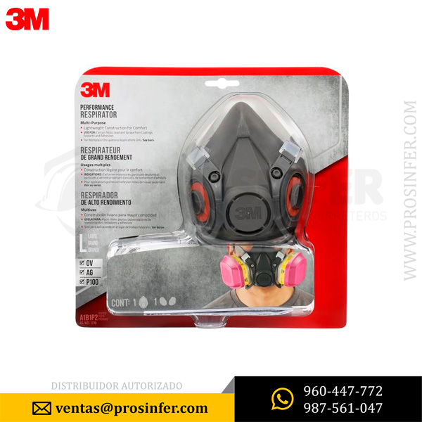 Respirador 3M 62023
