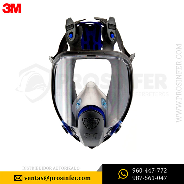 Respirador de Cara Completa 3M Ultimate FX Serie FF-400