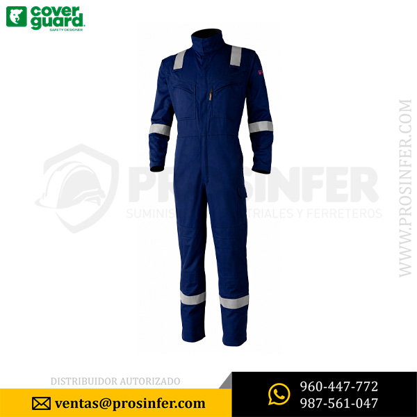 Overol Ignífugo FUJI Azul Marino Coverguard 8MFUCN