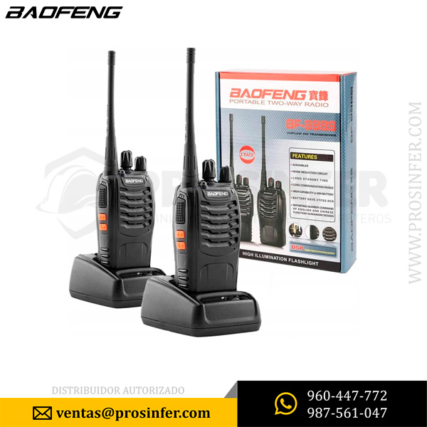 Radio Baofeng BF-888S Pack x 2
