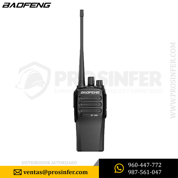 Radio Bidireccional Baofeng BF-1909 con Carga Tipo-C, 10W