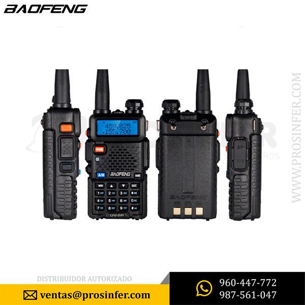 Radio Portatil Baofeng UV-5R Doble Banda