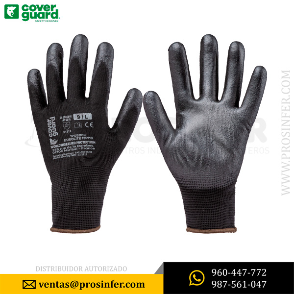 Guante EUROLITE 13P110 Coverguard 1PUBB
