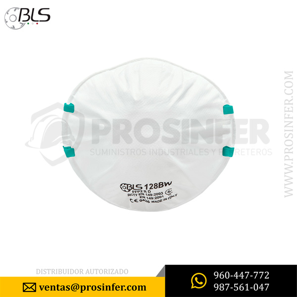 Mascarilla BLS FFP2 R D 128BW
