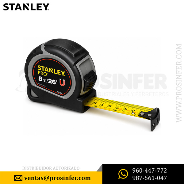 Wincha Stanley PRO Magnética 8m 30-088